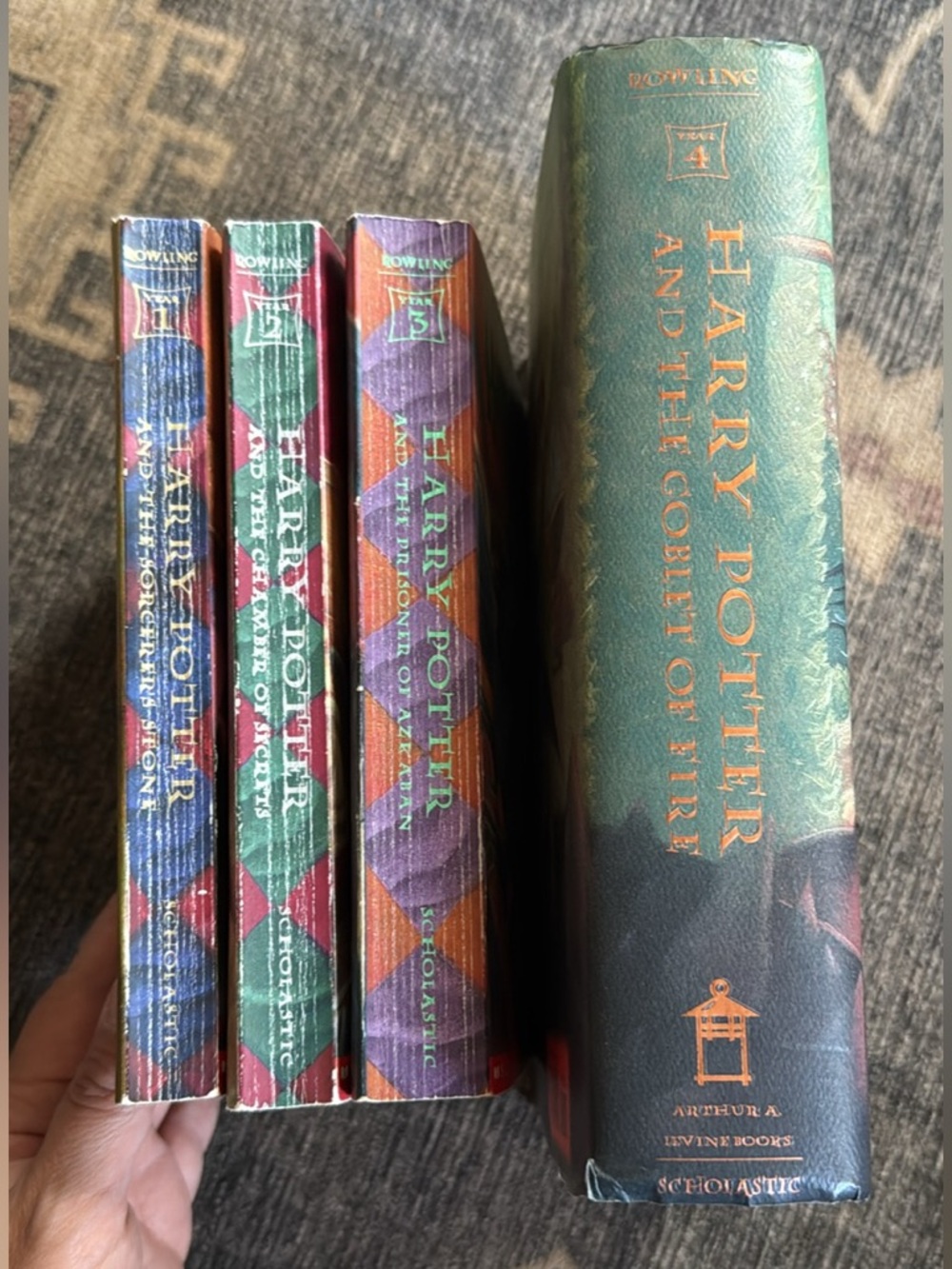 Harry Potter Series Books 1-4